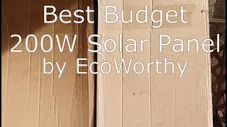 Best Budget 200-watt Solar Panel by Eco Worthy
