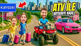 BABAM ATV İLE KAYSERİYE KAÇTI !! KUZEY ELİF KAYSERİYE GELMİYOR !! GİZLİ TAKİP ETTİK !!