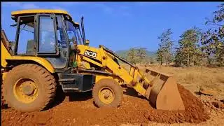 JCB Excavator machine se dekh ye Kitna khub surat leveling karta hai .. New Road side patti ko 