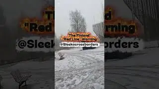 The Finland red line warning ⚠️
