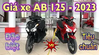 Gi&aacute; xe AB 125 - 2023 Phi&ecirc;n bản đặc biệt v&agrave; ti&ecirc;u chuẩn | So s&aacute;nh nhanh #ab2023 #ab125
