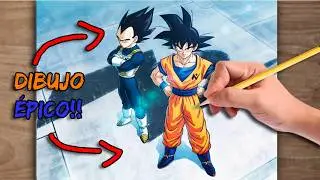 Dragon Ball Super vuelve y lo celebr&eacute; dibujando a Goku y Vegeta 🔥