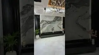 Opulent Media Wall Design Brand New House #bahriatown