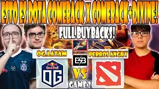 OG.LATAM vs PERROS ANGRYY BO3[GAME 2]PIPI, PANDA, COSTABILE- PGL WALLACHIA SEASON 6-ESB- DOTA 2