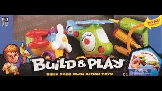Конструктор Build & Play Самолётик и Вертолётик