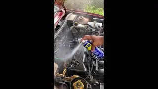 Apply WD to your car's engine, and this happens!