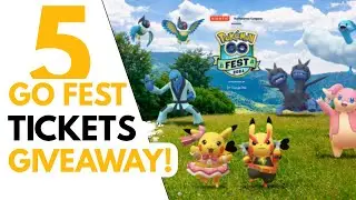 GO FEST TICKETS GIVEAWAY | Pok&eacute;mon GO India
