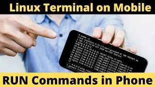 Run Linux Commands in mobile | Ping | Tracepath
