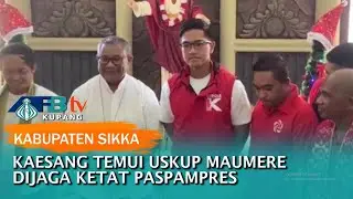 Kaesang Temui Uskup Maumere Dijaga Ketat Paspampres