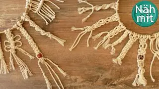 Makramee Einf&uuml;hrung | Makramee Knotenarten & Grundlagen | N&auml;h mit mir