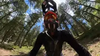 Rampart Range KTM XC vs Husqvarna 300te via Insta360: Bowie Boys having fun!