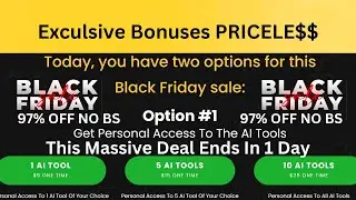 Black Friday AI Tools Bundle Sale 97% OFF