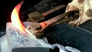 How To Make A Sickle iron process of  Sickle.pwor hummer. dranti bnane ka treqa.part 2.0342 5426522