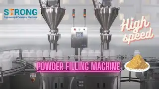 Powder Filling Machine &ndash; High-Speed Auger Filler for Industrial Applications #powderfillingmachine