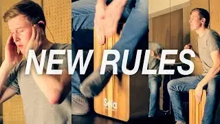 Dua Lipa - New Rules | Cajon Cover by Ross McCallum