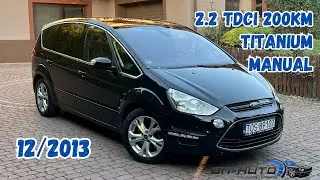 Ford S-Max 2.2 TDCI 200KM Titanium 🇩🇪 IMPORT 🇩🇪 KAMERA - NAVI - RADAR - 7 FOTELI - BI-XENON 😍