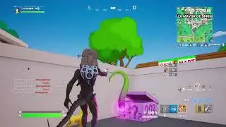 EL ALIEN EN FORNITE LOS SIMPSONS 08