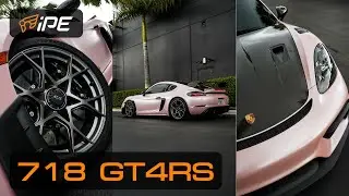 Unleashing the Beast: iPE Exhaust x Porsche 718 GT4RS in Action!