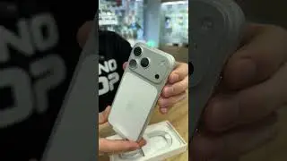Распаковка iPhone 17 Pro Silver #Unboxing #распаковка #Apple #iPhone #смартфон #Техника