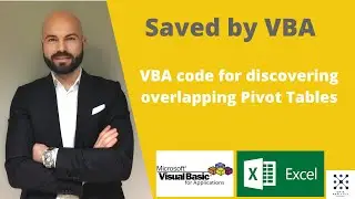 VBA code to discover overlapping PIVOT TABLES in Excel