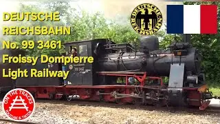 BEHIND DEUTSCHE REICHSBAHN 99 3461 @ FROISSY DOMPIERRE LIGHT RAILWAY, FRANCE 08.06.25