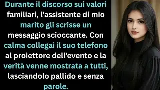 L’amante di mio marito gli scrisse alla riunione di famiglia