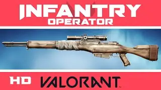 INFANTRY OPERATOR VALORANT SKIN | New Skins In-Game Showcase