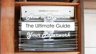 Paperwork - How to Organize (2018)