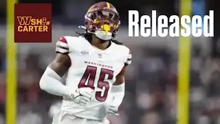 BREAKING: Commanders RELEASE YOUNG LB Dom Hampton and make A TON of roster MOVES