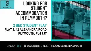 2 Bed Apartment Plymouth | 46 Alexandra Road PL4 7JT | Great Student Accommodation Plymouth