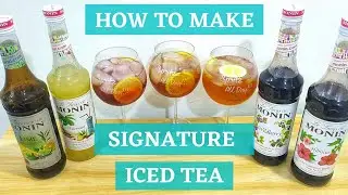 3 Signature Iced Tea Recipe Using | Monin Syrup