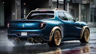 Unlocking the Future: AI Introduces Ferrari Pickup Truck - Groundbreaking Innovation