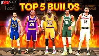 The TOP 5 BUILDS on NBA2K26! BEST BUILDS In NBA 2K26!