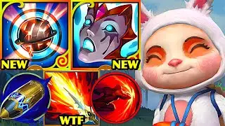 Wild Rift China Teemo Mid | NEW Yordle Infinity Orb × Liandry’s Build & Runes | BROKEN 1SHOT TEEMO?!