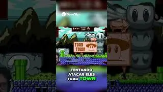 M&aacute;rio Invenc&iacute;vel  Testando Poderes em Toad Town!
