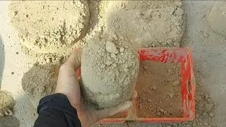 ASMR : Messy Mud Sand Crumbling - Floor and Water 💦 - @RidaEarthyASMR 