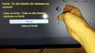 Como configurar corretamente o áudio do HT BDV-E2100.