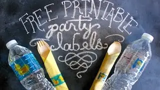 Free Party Labels