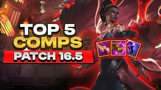 ТОП-5 составов команд в Teamfight Tactics в патче 16.5