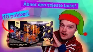 &Aring;bner Pikachu & Zekrom-GX boksen! Gal det er et fedt promo kort!