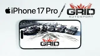 Grid Autosports on iPhone 17 Pro - Gaming Test on Max Settings + Performance Test 😲
