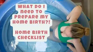 Home Birth preparation . The ultimate home birth checklist #37weekspregnant #birthprep #pregnant