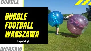 Bubble Football Warszawa - Piłka nożna w dmuchanych kulach Bumper Ball 😂😂 506 432 150