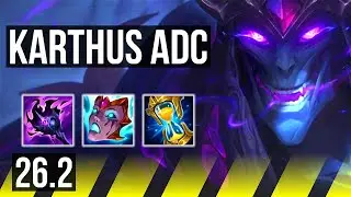 KARTHUS & Rell vs JINX & Soraka (ADC) | KR Master | 26.2