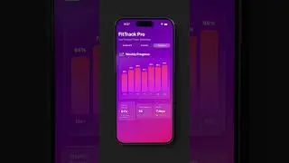 FitTrack Pro - Advanced SwiftUI Fitness Tracker 💪