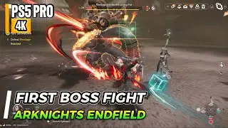 4K FIRST BOSS FIGHT, Arknights: Endfield, PS5 pro