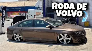 JETTA NA SOKA M&Aacute;XIMA NA SUSPENS&Atilde;O A AR , FUI TROCAR AS RODAS 🔥