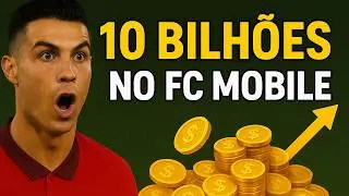 😱💸COMO EU CONSGUI 10 BILH&Otilde;ES DE COINS EM POUCO TEMPO NO FC MOBILE! 💰