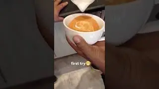 first try (Himalayan Java Coffee school)