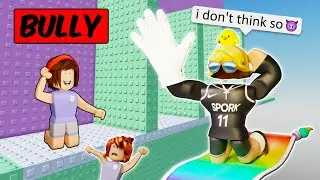 Trolling BULLIES with ADMIN in SLAP OBBY